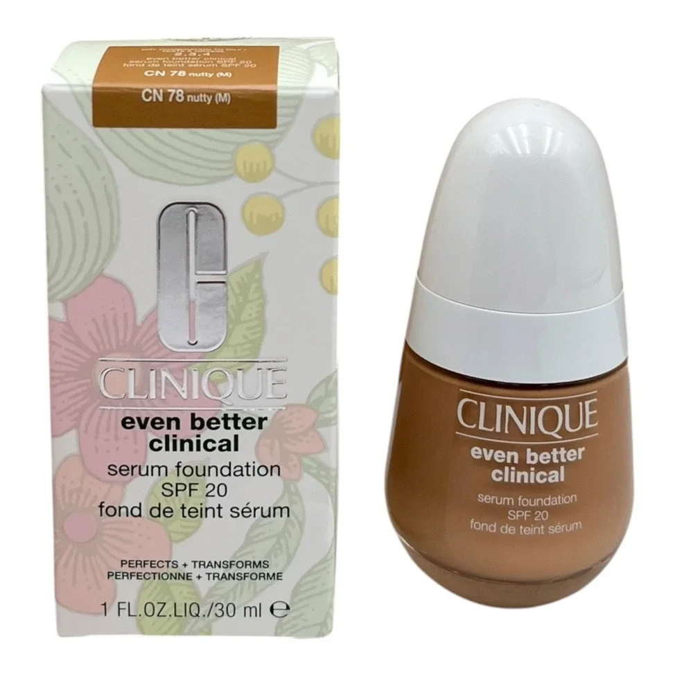 Clinique Even Better Clinical Serum Foundation SPF 20 CN 78 Nutty (M)  1oz 30ml
